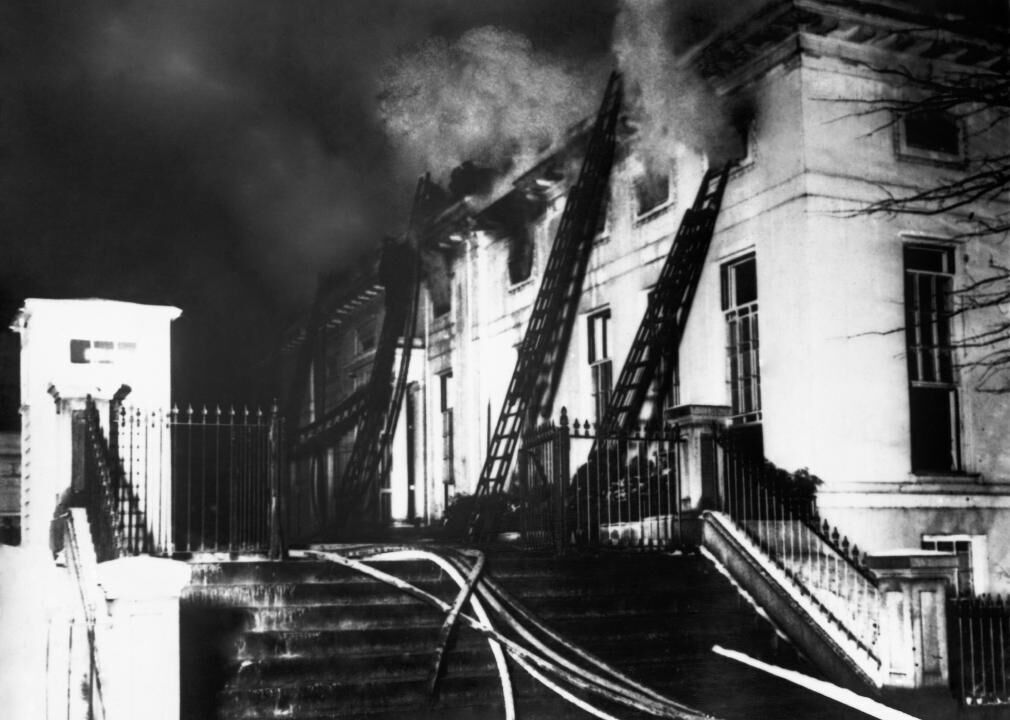 1929: The White House catches on fire